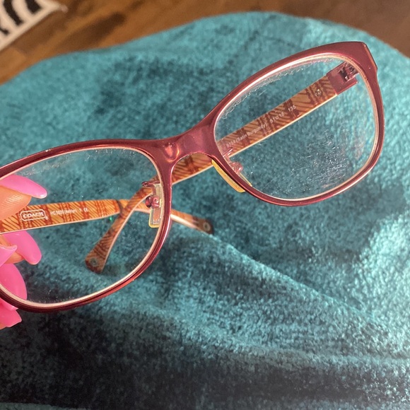 Authentic Coach Glasses, Case and Polishing Cloth - Picture 14 of 14